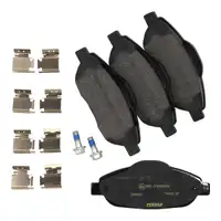 TEXTAR 2466001 Bremsbel&auml;ge Bremskl&ouml;tze Bremsbelagsatz f&uuml;r PEUGEOT 3008 0U_ 308 1 vorne