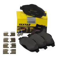TEXTAR 2466001 Bremsbel&auml;ge Bremskl&ouml;tze Bremsbelagsatz f&uuml;r PEUGEOT 3008 0U_ 308 1 vorne
