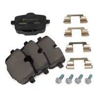 TEXTAR Bremsscheiben + Bel&auml;ge + Sensor f&uuml;r BMW X5 G05 xDrive25/30d ohne M-Technik hinten