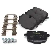 TEXTAR 2470303 Bremsbel&auml;ge + Warnkontaktsensor f&uuml;r BMW X3M F97 X4M F98 480/510 PS hinten