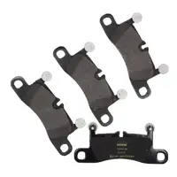 TEXTAR Bremsscheiben + Bel&auml;ge + Sensor f&uuml;r PORSCHE Cayenne 92A PR-2EH VW Touareg 7P hinten