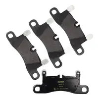 TEXTAR Bremsscheiben + Bremsbel&auml;ge + Sensor f&uuml;r PORSCHE Cayenne 92A PR-1KP hinten