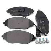 TEXTAR 2473803 Bremsbel&auml;ge + Sensor f&uuml;r VW Golf 7 8 GTI/R Passat Tiguan vorne 5Q0698151AJ