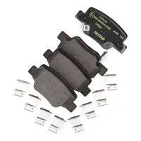 TEXTAR 2492601 Brake Pads Brake Shoes Brake Pad Set for TOYOTA Verso _R2_ Rear