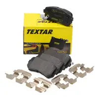 TEXTAR 2494901 Bremsbel&auml;ge Bremskl&ouml;tze Bremsbelagsat f&uuml;r HYUNDAI i20 1 PB mit ESP hinten