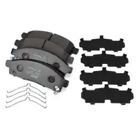 TEXTAR 2508703 Bremsbel&auml;ge f&uuml;r MITSUBISHI L200/Triton KA_T KB_T FIAT Fullback vorne