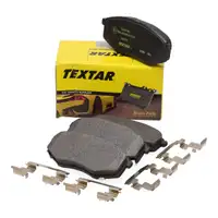 TEXTAR 2518701 Bremsbel&auml;ge Bremskl&ouml;tze f&uuml;r HYUNDAI ix20 JC KIA Soul 2 PS 15 Zoll vorne