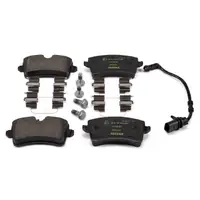 SEBRO Bremsscheiben + TEXTAR Bel&auml;ge Wako f&uuml;r PORSCHE Macan 95B 17 Zoll 1KD/1KE/1KV hinten