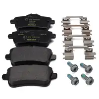 TEXTAR 2521501 Bremsbel&auml;ge + 1x Warnkontaktsensor f&uuml;r MERCEDES X166 C292 R172 hinten