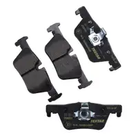 TEXTAR Bremsscheiben + Bel&auml;ge Sensor Backen f&uuml;r BMW F20 F21 F22 F23 ohne M-Technik hinten