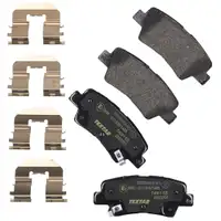 TEXTAR Bremsscheiben + Bremsbel&auml;ge f&uuml;r HYUNDAI Sonata 5 (NF) 15 Zoll ab 06.2010 hinten