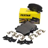 TEXTAR 2534801 Brake Pads for HYUNDAI Accent 4, 5, i20 2, 3; KIA Rio 3, 4; 14-inch front
