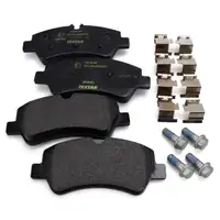 TEXTAR 2560301 Bremsbel&auml;ge + Warnkontaktsensor f&uuml;r FORD Tourneo/Transit Custom V362 hinten