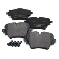 TEXTAR Bremsscheiben + Bel&auml;ge + Sensor f&uuml;r BMW F40 F44-46 X1 F48 X2 ohne M-Technik vorne