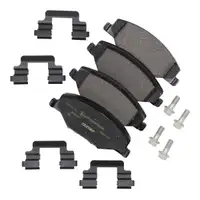 TEXTAR 2568101 Bremsbel&auml;ge Bremsbelagsatz Bremskl&ouml;tze f&uuml;r SKODA Fabia 3 PR-1ZE vorne