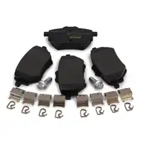 TEXTAR Bremsscheiben + Bel&auml;ge f&uuml;r CITROEN C4 3 OPEL Corsa-e Mokka-e PEUGEOT e-208 hinten