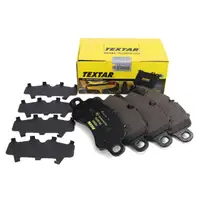 TEXTAR Bremsbel&auml;ge f&uuml;r PORSCHE 718 Boxster Cayman 982 S + 911 991 S / GTS vorne