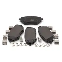 TEXTAR Bremsen Set Bremsscheiben + Bremsbel&auml;ge f&uuml;r RENAULT Clio 5 16/17 Zoll vorne