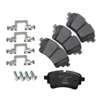 TEXTAR 2626501 Bremsbel&auml;ge f&uuml;r AUDI A4 B9 A6 C8 C9 Q5 FYB GUB A5 F5 VW Touareg CR7 hinten