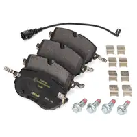 TEXTAR Bremsscheiben + Bremsbel&auml;ge + Sensor f&uuml;r VW ID.4 ID.5 ID.7 AUDI Q4 F4 1LB/1LF vorne