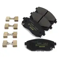 TEXTAR 2654601 Brake Pads Brake Pad Set for DACIA Spring EV (Front) 410609323R