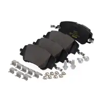 TEXTAR Bremsscheiben + Bel&auml;ge f&uuml;r PSA C3 IV C4 III X 208 II OPEL Corsa F FIAT 600e vorne