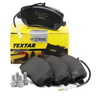 TEXTAR Bremsbel&auml;ge + Wako f&uuml;r CITROEN C8 Jumpy FIAT Scudo PEUGEOT 807 Expert vorne