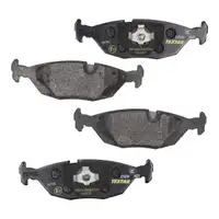 TEXTAR Bremsscheiben + Bremsbel&auml;ge + Sensor f&uuml;r BMW 3er 316-325i 324d/td mit ABS hinten