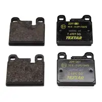 SEBRO Bremsscheiben + TEXTAR Bel&auml;ge f&uuml;r PORSCHE 911 2.2-3.0 Carrera / Turbo hinten