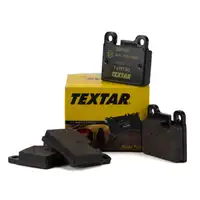 TEXTAR Bremsbel&auml;ge f&uuml;r PORSCHE 911 01.63-11.90 vorne / hinten 912 01.65-02.70 vorne