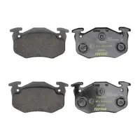 TEXTAR 2097401 Bremsbel&auml;ge Bremsbelagsatz f&uuml;r CITROEN PEUGEOT RENAULT hinten