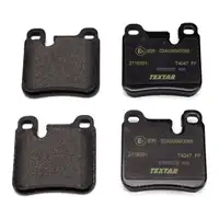 TEXTAR Bremsbel&auml;ge f&uuml;r PORSCHE 911 (964) 3.6 Carrera 250 PS bis 06.1991 hinten