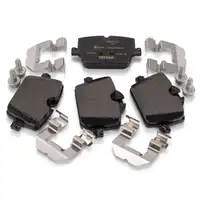 TEXTAR Brake Discs + Pads + Sensor for BMW G42, G20, G21, G22, G23, G26, Z4, G29, i4 (Rear)