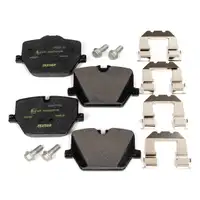 TEXTAR Bremsscheiben + Bel&auml;ge + Sensor f&uuml;r BMW G42 G20 G21 G22 G23 G26 Z4 G29 i4 hinten