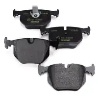SHW Bremsscheiben + TEXTAR Bremsbel&auml;ge + Sensor f&uuml;r BMW 5er E39 M5 400 PS 1998-2003 hinten