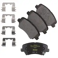 TEXTAR Bremsscheiben + Bel&auml;ge f&uuml;r HYUNDAI i30 PD KIA CeeD JD CD Cerato 3 4 15 Zoll vorne