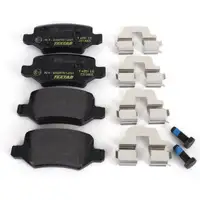 TEXTAR Bremsscheiben + Beläge Sensor für MERCEDES W169 200TURBO 180/200CDI vorne + hinten