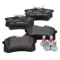 TEXTAR Bremsscheiben + Radlager + Bel&auml;ge f&uuml;r CITROEN C3 3 C4 Cactus OPEL Crossland hinten