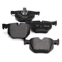 TEXTAR 2373201 Brake Pads + Wako for BMW 5 Series E60 520-530i, 520-530d; 6 Series E63 630i (rear)