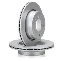 TEXTAR 92072403 Bremsscheiben Satz f&uuml;r BMW 3er E36 323/328i E46 316-323i 318/320d hinten