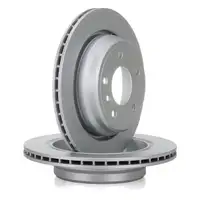TEXTAR 92075103 Bremsscheiben Satz f&uuml;r BMW 5er E39 520-540i 520-530d hinten