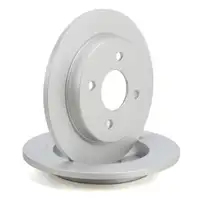 TEXTAR 92088403 Bremsscheiben Satz f&uuml;r FORD Fiesta 5 Focus 1 Scorpio 2 Sierra hinten