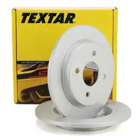 TEXTAR 92088403 Bremsscheiben Satz f&uuml;r FORD Fiesta 5 Focus 1 Scorpio 2 Sierra hinten