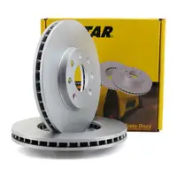 TEXTAR 92091803 Bremsscheiben Satz f&uuml;r OPEL Astra G 1.2-1.8 16V 1.7/2.0 D 4-Loch vorne