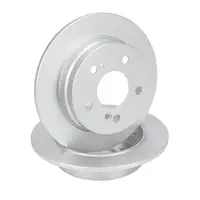 TEXTAR 92032003 Bremsscheiben Satz f&uuml;r MERCEDES 190 W201 E-Klasse W124 hinten