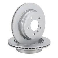 Bremsscheiben + Bel&auml;ge + Sensor + Backen f&uuml;r BMW X1 E84 18/20d ab 04.2011 vorne + hinten