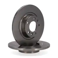 TEXTAR Bremsscheiben Satz &Oslash; 290mm f&uuml;r CITROEN Jumpy 2 PEUGEOT Expert FIAT Scudo hinten