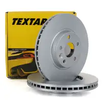 TEXTAR 92159205 Bremsscheiben Satz f&uuml;r FORD Galaxy S-Max VOLVO S60 S80 V60 V70 vorne