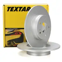 TEXTAR 92163303 Brake Disc Set for MERCEDES W204, C204, S204, W212, A207, C207 (Rear)