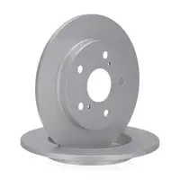 TEXTAR Bremsscheiben + Bremsbel&auml;ge f&uuml;r TOYOTA Auris E15 Fgst. JTD Corolla E18 hinten